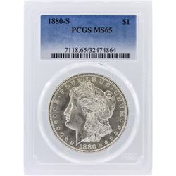 1880-S PCGS MS65 Morgan Silver Dollar