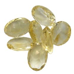 30.9ctw Oval Mixed Citrine Quartz Parcel