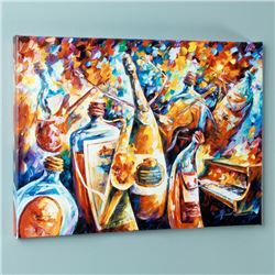 Bottle Jazz IV by Leonid Afremov