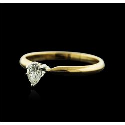 14KT Yellow Gold 0.25ct Diamond Ring