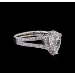 2.01ctw Diamond Ring - 14KT White Gold