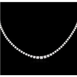 2.13ctw Diamond Necklace - 18KT White Gold