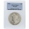 Image 1 : 1921 PCGS MS64 Morgan Silver Dollar