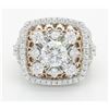 Image 3 : 3.10ctw Diamond Ring - 18KT White Gold