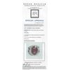 Image 3 : 5.47ct Tourmaline and Diamond Ring - 18KT White Gold