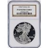 Image 1 : 1998-P NGC PF69 Ultra Cameo American Silver Eagle Dollar
