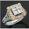 Image 7 : 1.10ctw Diamond Ring - 14KT White Gold