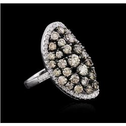 14KT White Gold 3.79ctw Diamond Ring