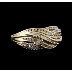 14KT Yellow Gold 0.25ctw Diamond Ring