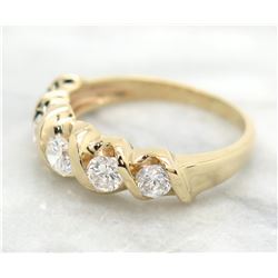 0.75ctw Diamond Ring - 14KT Yellow Gold