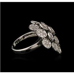 1.71ctw Diamond Ring - 18KT White Gold