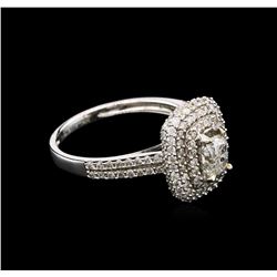 1.51ctw Diamond Ring - 14KT White Gold