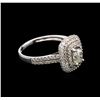 Image 1 : 1.51ctw Diamond Ring - 14KT White Gold