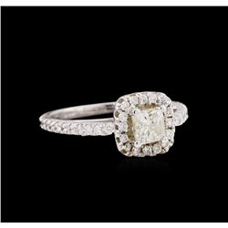 1.12ctw Diamond Ring - 14KT White Gold