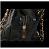 Image 4 : Authentic Chanel Black Quilted Caviar Skin Leather Bag