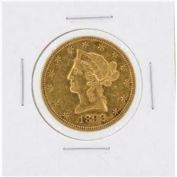 1892 $10 Liberty Head Eagle Gold Coin