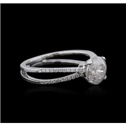 18KT White Gold 1.69ctw Diamond Ring