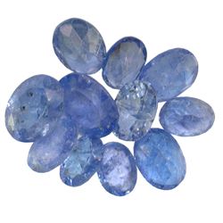 13.89ctw Oval Mixed Tanzanite Parcel