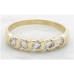 0.60ctw Diamond Ring - 14KT Yellow Gold