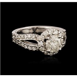 14KT White Gold 2.22ctw Diamond Ring