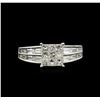 Image 1 : 1.50ctw Diamond Ring - Platinum