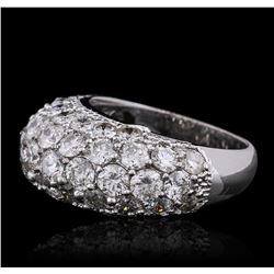 14KT White Gold 5.34ctw Diamond Ring