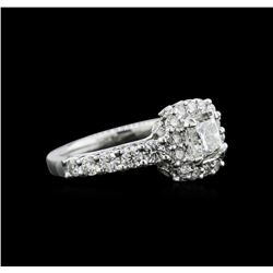 1.69ctw Diamond Ring - 18KT White Gold