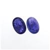 Image 1 : 35.47ctw. Oval Cabochon Tanzanite Parcel