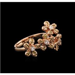 0.63ctw Diamond Ring - 14KT Rose Gold