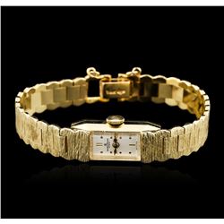 Ladies Baume and Mercier 14KT Yellow Gold Wristwatch