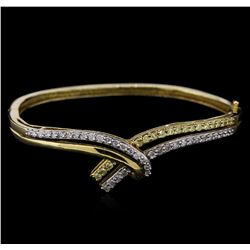 1.33ctw Diamond Bracelet - 14KT Yellow Gold