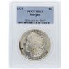 Image 1 : 1921 PCGS MS64 Morgan Silver Dollar