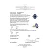 Image 4 : 8.68ct Tanzanite and Diamond Ring - 18KT White Gold