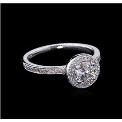 0.67ctw Diamond Ring - 14KT White Gold