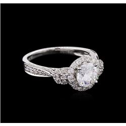 1.71ctw Diamond Ring - 18KT White Gold