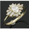 Image 2 : 1.00ctw Diamond Ring - 14KT Yellow Gold