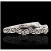 Image 1 : 14KT White Gold 0.50ctw Diamond Ring
