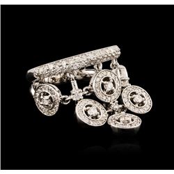 14KT White Gold 1.35ctw Diamond Ring