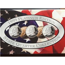 1999 platinum edition statehood quarters