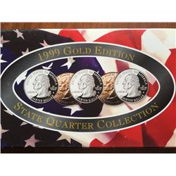 1999 gold edition statehood quarters