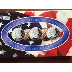 2001 Philadelphia mint collection