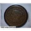 Image 1 : 1850 Large US Cent