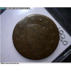 1830 Large US Cent