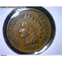 1903 Indian head cent