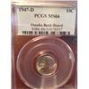 Image 1 : 1947d PCGS MS66 90% silver dime