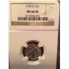 Image 1 : 1939d NGC MS66 90% silver dime