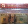 Image 1 : $100 Gold note with COA