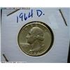 Image 1 : 1964d Proof like 90% silver quarter
