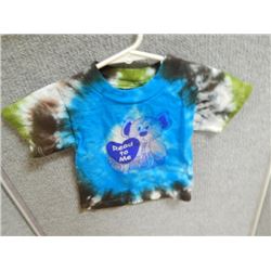 KIDS BLUE/GREEN T-SHIRT - KID'S FASHIONS - SIZE 12MONTH