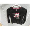 Image 2 : PINK/BLACK "GIRLS CAN DO...." TOP - GEORGE - SZ 14 LIKE NEW